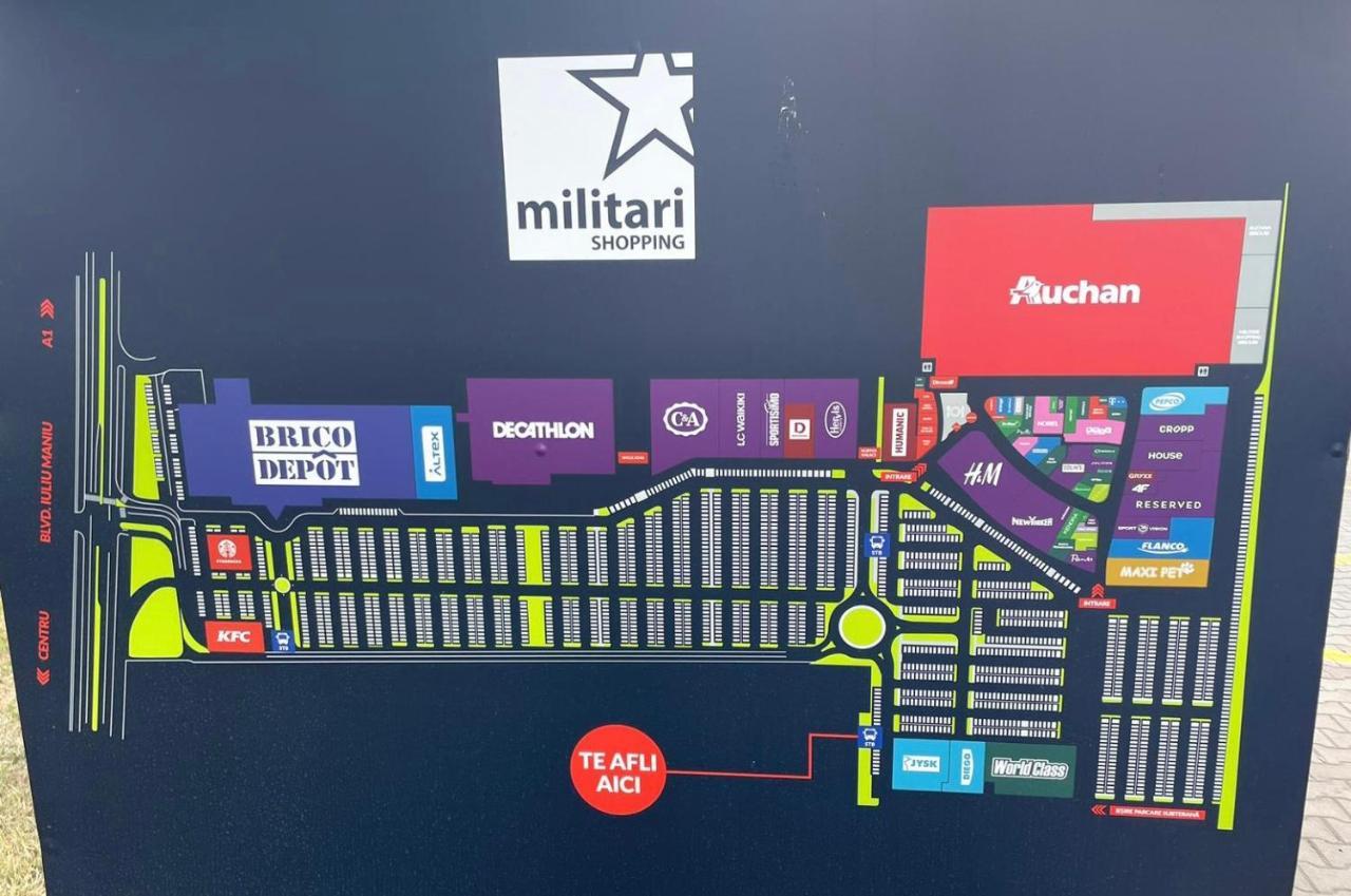 Militari Comfort Apartment Roşu Exterior foto